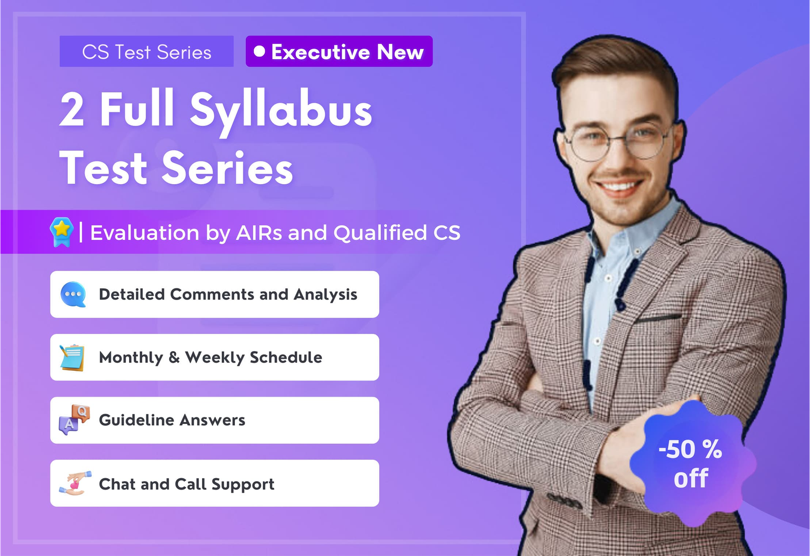 2 Full Syllabus Test - CS Executive New